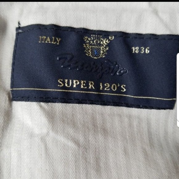 42R Wool UpperLined Italian made Modern Fit Suit Pants " Suit Seperates " - Picture 4 of 9